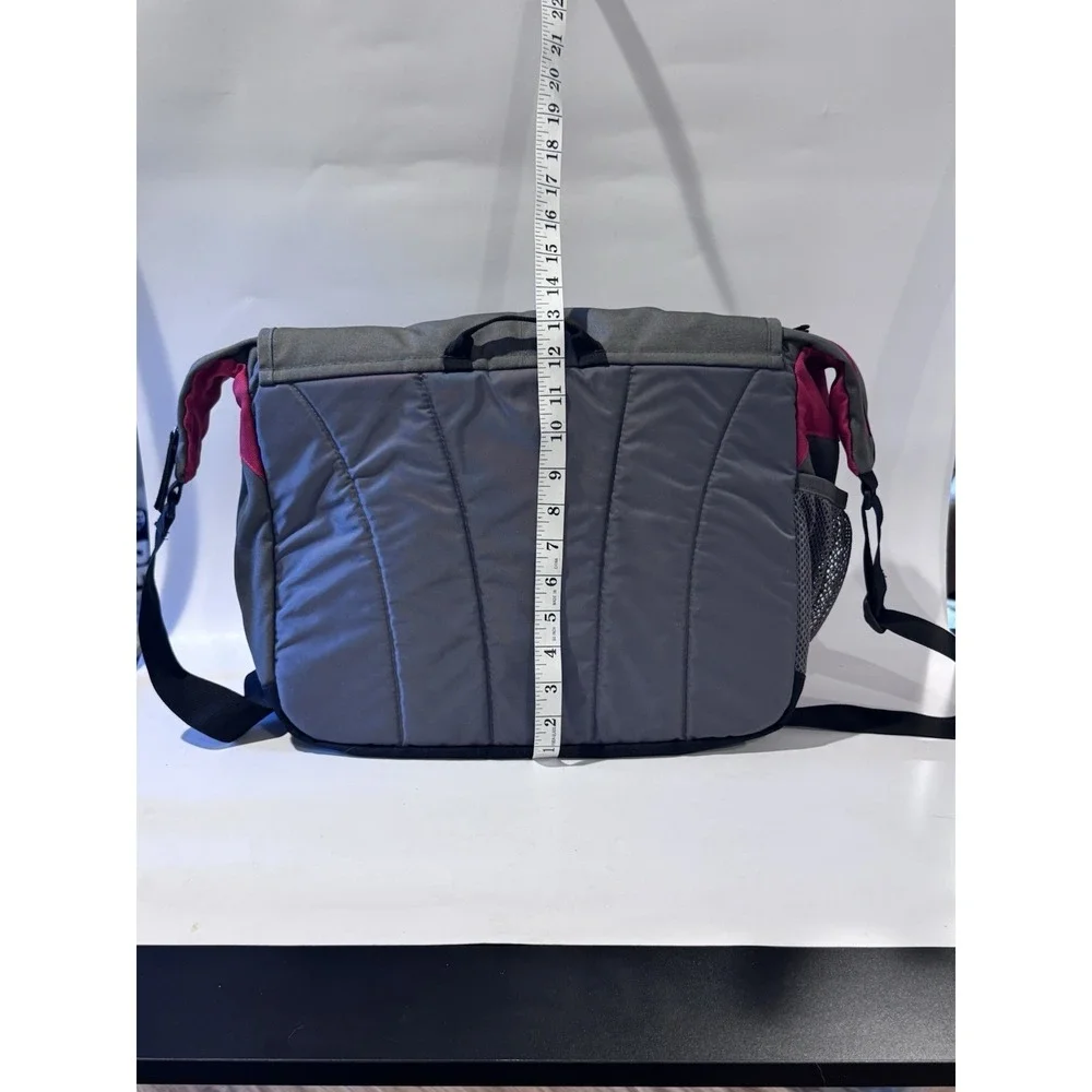 JanSport Crossbody Messenger Bag Red & Grey College Student‎ Travel Unisex LNC